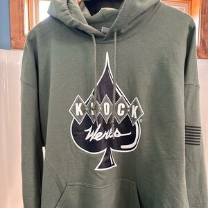 Mens Klockwerks sweatshirt light green in color size XL